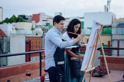 Esta experiencia sensorial te convierte en pintor por un día 