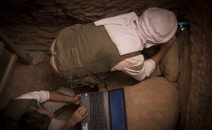 Arqueólogos hallan tumba "intacta" de hermano de faraón