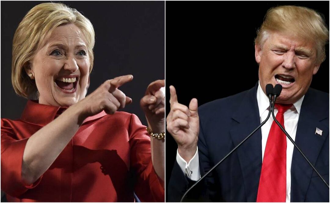 Trump y Hillary, vencedores