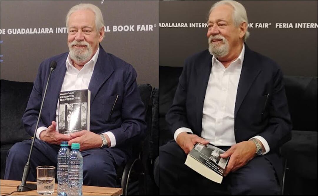 Gonzalo Celorio, Premio Cervantes 2025, en la FIL Guadalajara.
Foto: Yanet Aguilar Sosa / EL UNIVERSAL