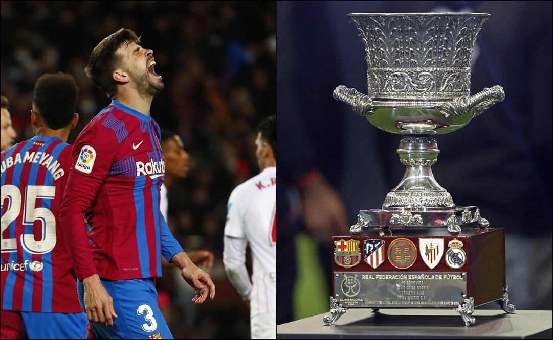 GERARD PIQUÉ ESTÁ ENVUELTO EN UN ESCÁNDALO POR LA SUPERCOPA DE ESPAÑA - FOTO: ESPECIAL
