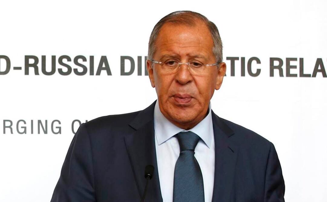 El ministro de Exteriores ruso, Sergei Lavrov. Foto: EFE