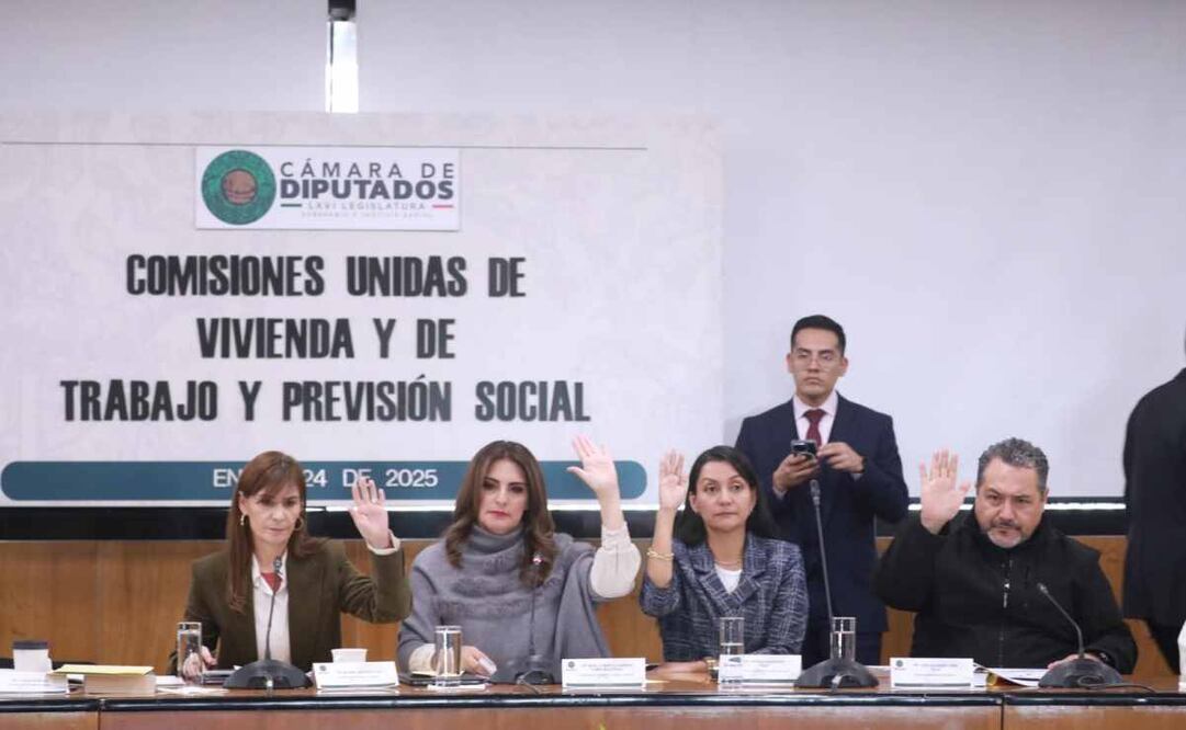 Reforma a Ley del Infonavit avanza con cambios en comisiones de San Lázaro. Foto: Especial