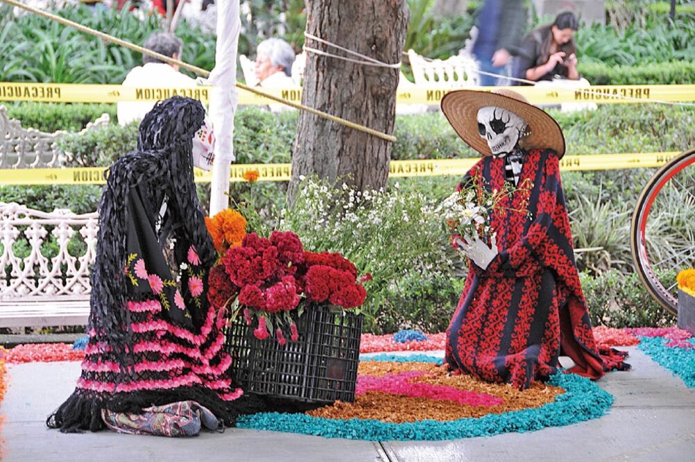 La Sedema instalará diversas ofrendas del Día de Muertos en diferentes puntos de la ciudad (ARCHIVO EL UNIVERSAL)