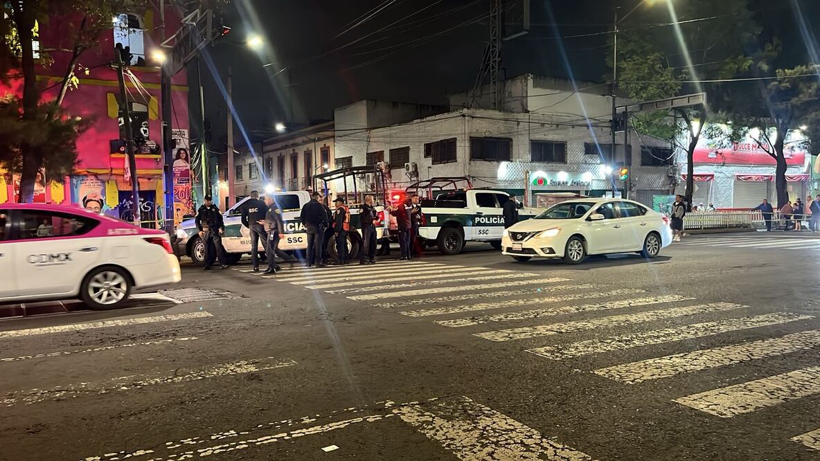 Tiroteo entre motociclistas en la colonia Guerrero. Foto: Especial