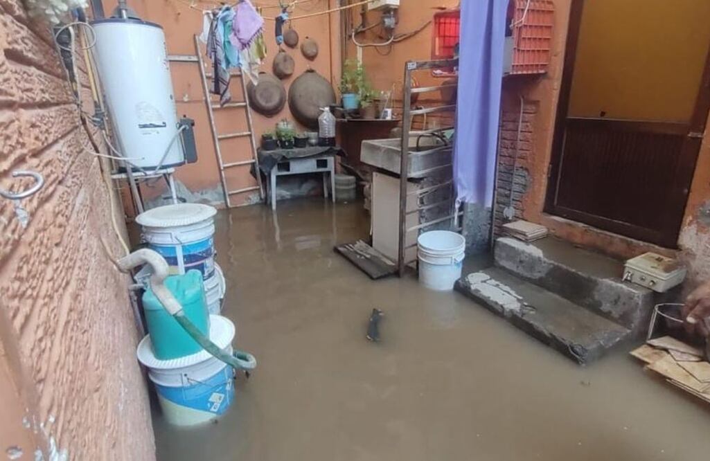 Foto: Especial / Una fuga de agua terminó en inundación