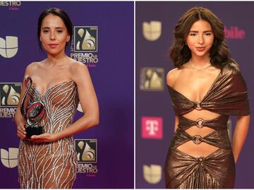 Majo Aguilar le gana premio a su prima Ángela Aguilar y lo celebra: “con humildad sé que lo merezco”