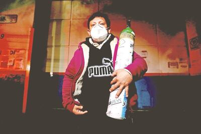 Sin importar la hora, la gente busca oxígeno