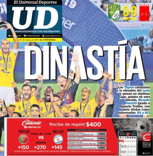 El último título de los equipos en Liguilla; así lo llevó EL UNIVERSAL