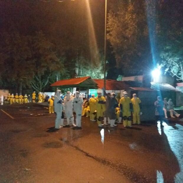 Fuga de amoniaco en procesadora de aguacate deja 19 intoxicados
