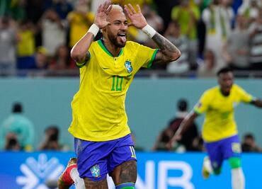 Neymar podría estar a la altura de Pelé tras el juego ante Croacia