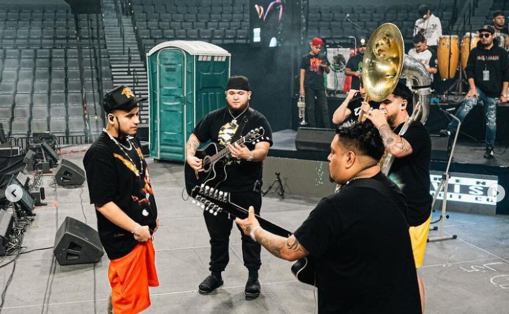 Jesús Ortiz Paz, vocalista de Fuerza Regida. Foto: Instagram