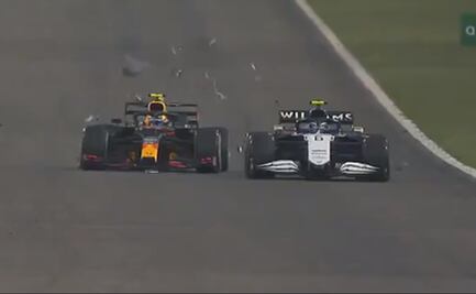 "Checo" Pérez pasa susto en su primeras vueltas con Red Bull