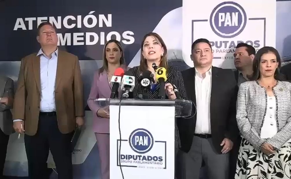 PAN acusa a Morena de desviar debate en Chihuahua; rechazan juicio político contra Maru Campos.
Foto: Especial.
