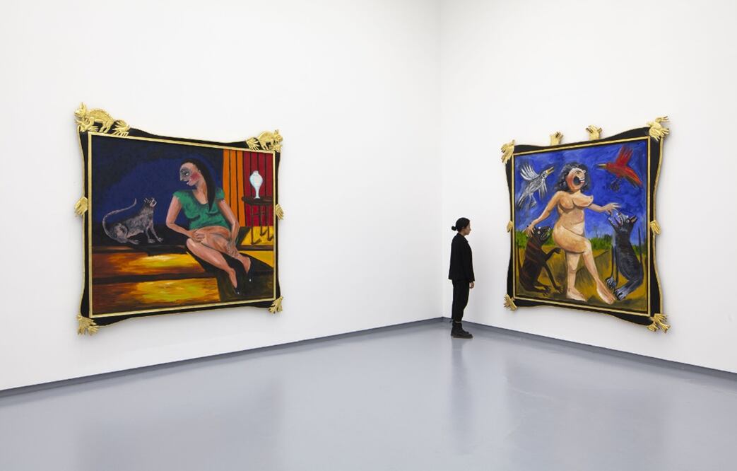 Exposición “Algo evidente pero difícil de concebir”, del artista Víctor Hugo Pérez. 
Foto: Proyectos Monclova, cortesía