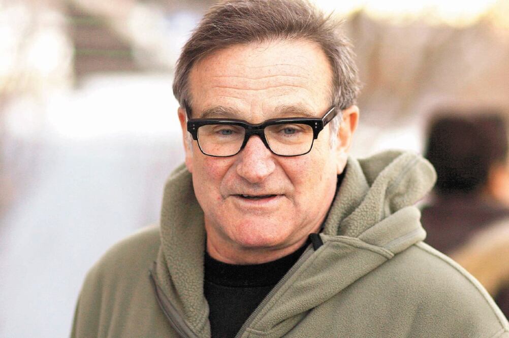 Robin Williams. Fue encontrado muerto en su hogar en California el 11 de agosto de 2014. Murió de asfixia por ahorcamiento; padecía demencia con cuerpos de Lewy. FOTOS/ ARCHIVO EL UNIVERSAL