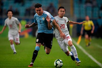 En un partidazo, Uruguay y Japón empatan en la Copa América