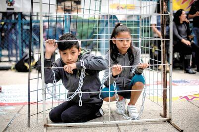 Bloquean en EU arresto de niños inmigrantes