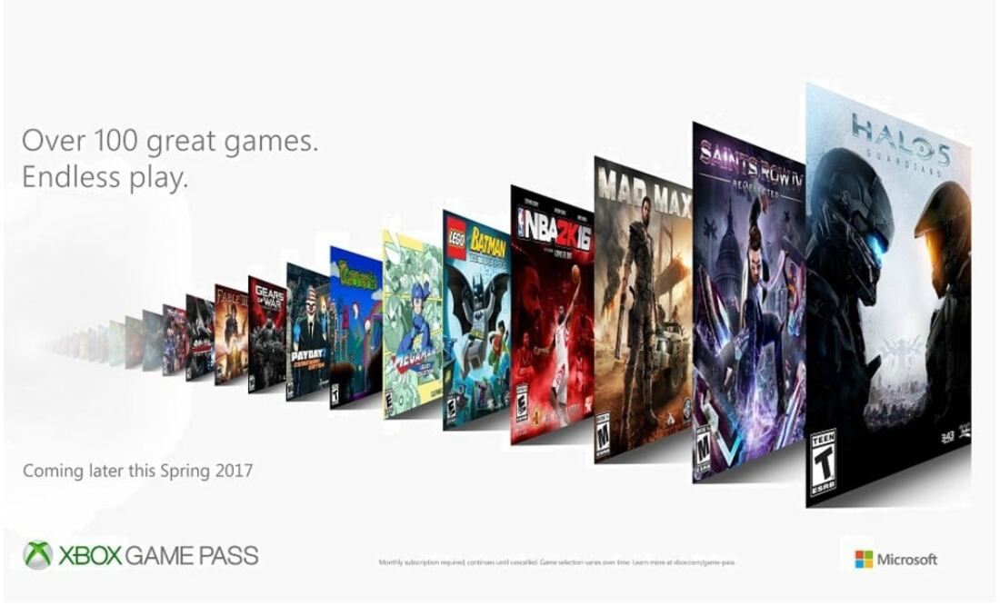 Xbox Game Pass permitirá descargar juegos directamente al Xbox y jugarlos online y offline