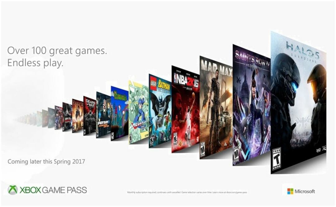 Xbox Game Pass permitirá descargar juegos directamente al Xbox y jugarlos online y offline