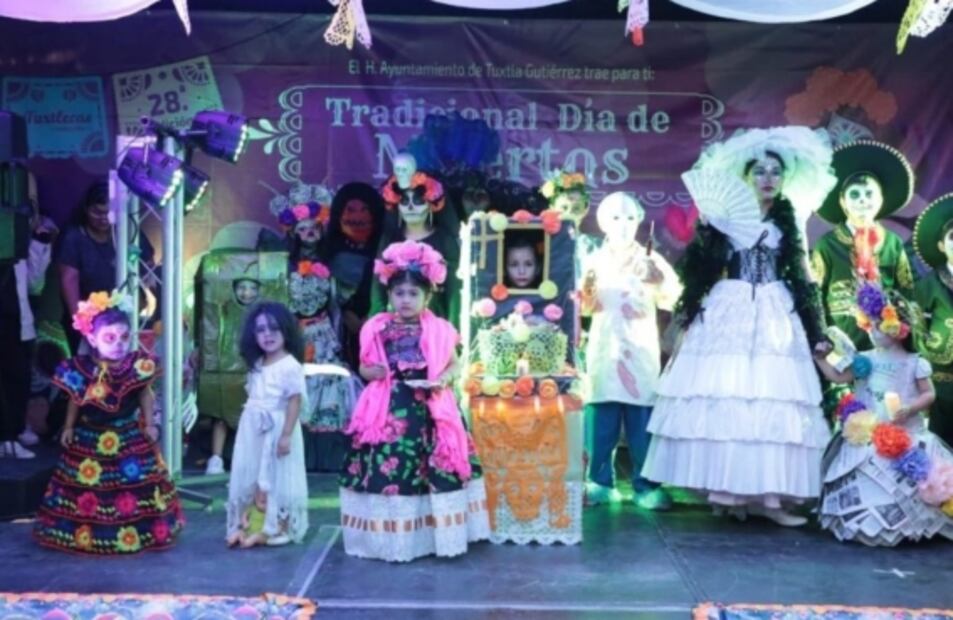 ¿De mole o chipilín? Pequeño es la sensación en redes por disfraz de tamalito en Chiapas: VIDEO