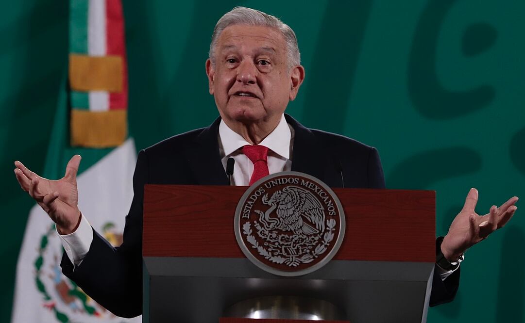 En su conferencia mañanera, el Presidente dijo que espera que alcance el tiempo y que antes de que termine su sexenio se haga justicia en este caso. Foto: Berenice Fregoso. El Universal