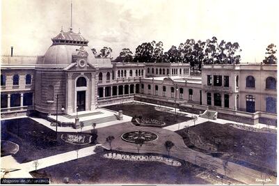 El imponente hospicio de Porfirio Díaz