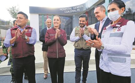 Avance de Hospital de Cuajimalpa, 95%
