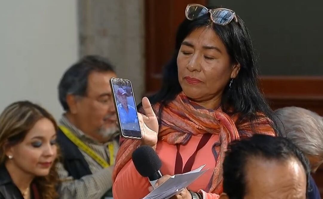 Reyna Ramírez exhibe la agresión que sufrió el pasado 2 de junio. Foto: Captura de pantalla