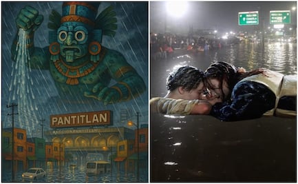 Fuertes lluvias afectan a CDMX; usuarios de X reaccionan con memes, quejas y buen humor 