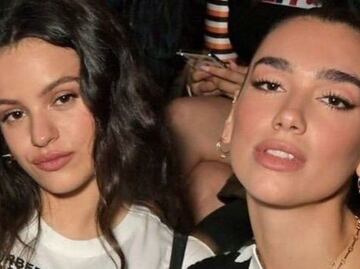 Dua Lipa copia lo mejor de Rosalía para combinar en sus looks de invierno