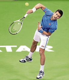 Djokovic padece en arranque