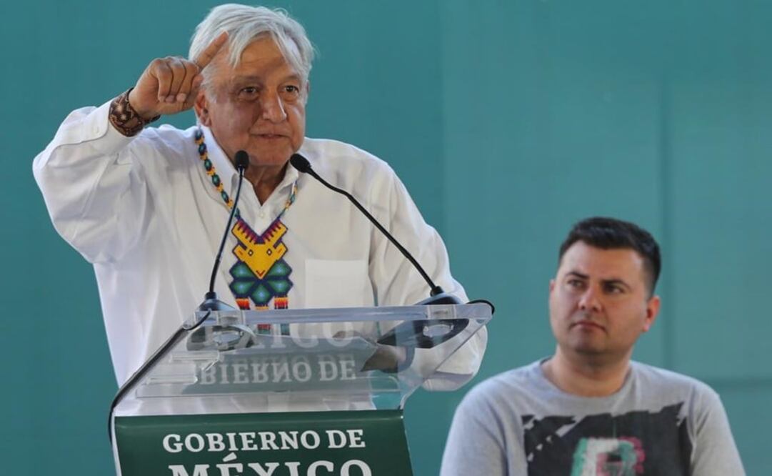 El presidente acudió a Guadalajara a entregar apoyos. Foto: Juan Carlos Reyes / EL UNIVERSAL