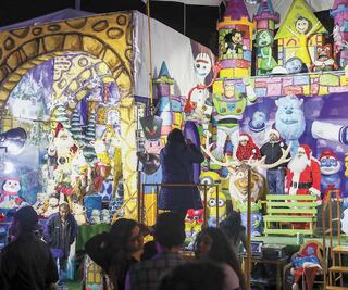 Llega Santa Claus a la Cuauhtémoc