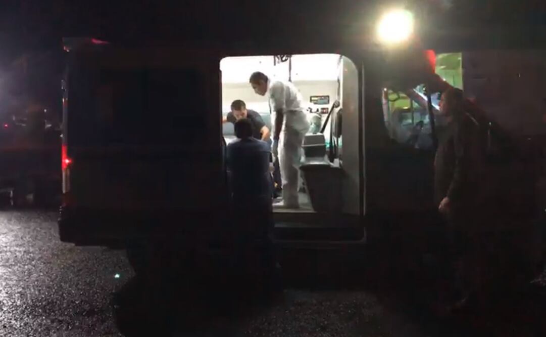 La vocera del CNI permanece en el hospital de Guerrero Negro. (FOTO:tomada de video de @guerrerodesal)