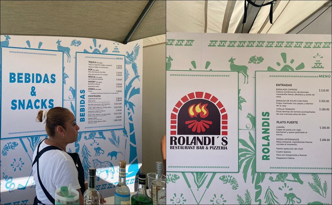 Esto pagaría en alimentos y bebidas en el México Riviera Maya Open en Mayakoba, donde habrá concierto de Bacilos y Jesse & Joy / FOTOS: Nicolás Schiller - EL UNIVERSAL