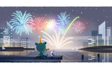 Google celebra Nochevieja 2019 con un doodle