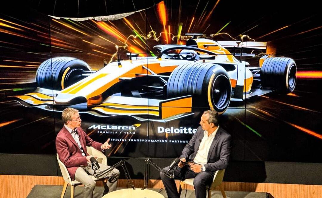 McLaren y Deloitte impulsan la F1 con gemelos digitales e IA | Foto: Abril Macías