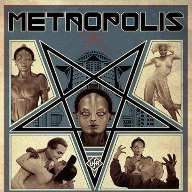"Metrópolis" (1927), dirigida por Fritz Lang, es un clásico que explora los riesgos de la tecnología. Pinterest.