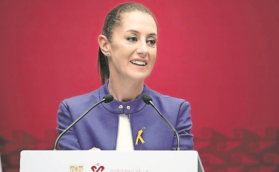 Sheinbaum explicó que la disminución de los homicidios es constante en la actual administración. Foto: Especial.