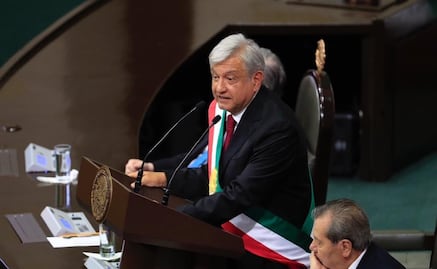 Esto dijo (exactamente) AMLO al rendir protesta como Presidente