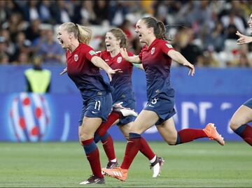 Sufrido pase de Noruega a cuartos de final en el Mundial Femenil