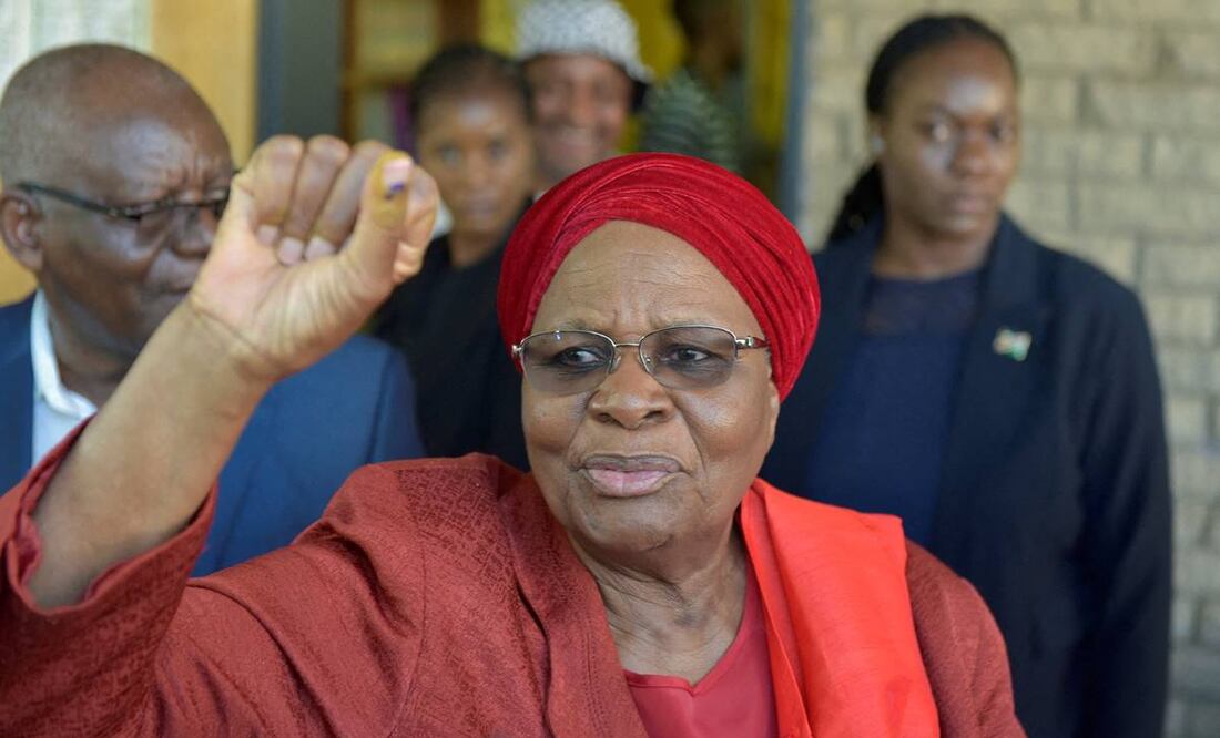 Además de Netumbo Nandi-Ndaitwah, había 14 candidatos más en busca de la presidencia. Sin embargo, el triunfo de la candidata fue arrasador. Foto: Especial