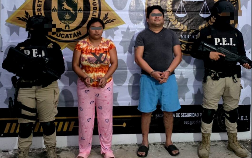 Fuerzas federales y estatales en Yucatán realizaron en Kanasín y Mérida, dos operativos en los que lograron el aseguramiento de sustancias prohibidas y la captura de dos personas. Foto: especial