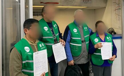 Realizan 20 conductores trabajo comunitario en el Metro