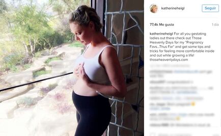 Katherine Heigl luce su embarazo