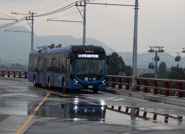 Trolebús elevado registra más de 57 millones de viajes; tiempos de traslado se bajaron hasta un 60%