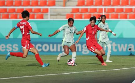México cae por goleada ante Corea del Norte en la Copa del Mundo Femenil Sub-17 