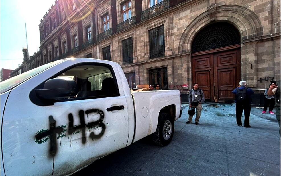 Normalistas de Ayotzinapa. Foto: Iván Montaño