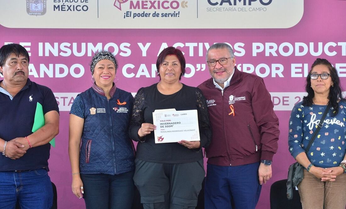 Edomex lanza programas para apoyar a productores del campo ante siniestros y fenómenos climáticos. Foto: Especial